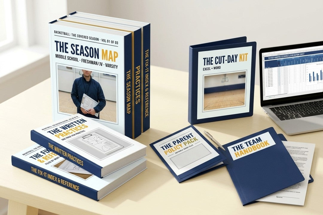 The Covered Season with its three bonuses: the season binder, the Fix-It Index and the editable parent papers