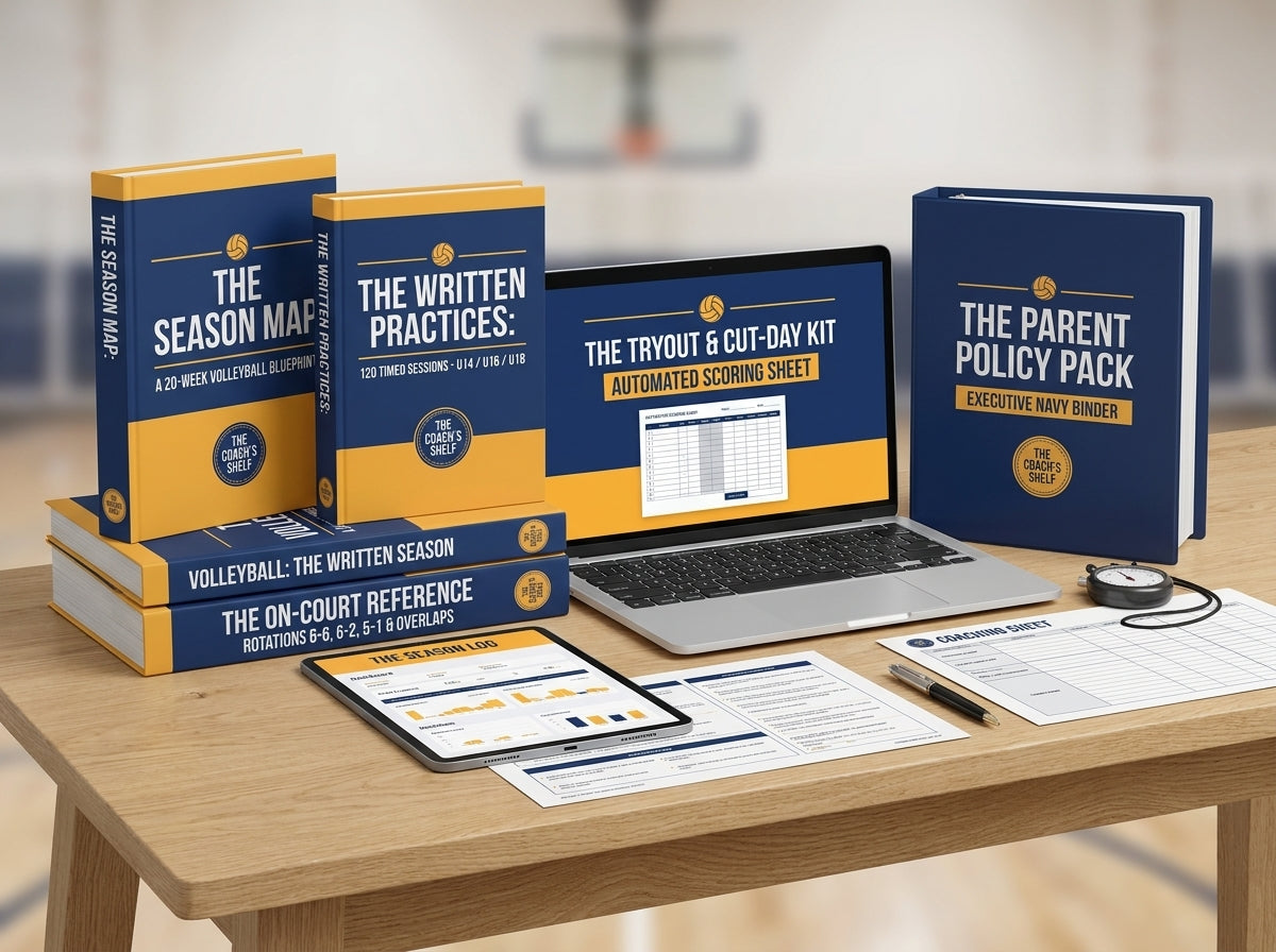 Bundle contents — Volleyball: The Written Season